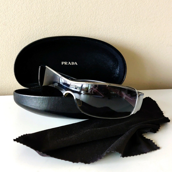 Prada Accessories - Prada Sunglasses Prada Speech Wraparound Shield...‼️Price is Firm‼️
